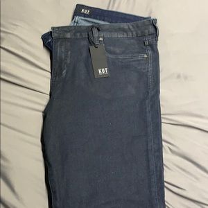 Kut Mia Toothpick Skinny Coated Skinnies